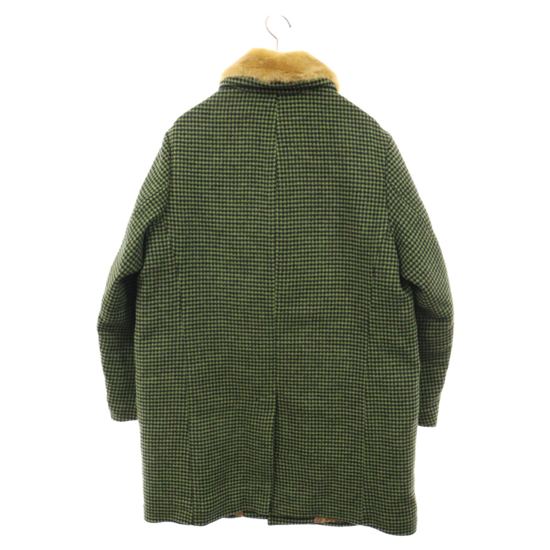 Supreme(シュプリーム)のSUPREME シュプリーム 22AW Fur Collar Car Coat ファーカラーカーコート グリーン/ブラウン メンズのジャケット/アウター(フライトジャケット)の商品写真