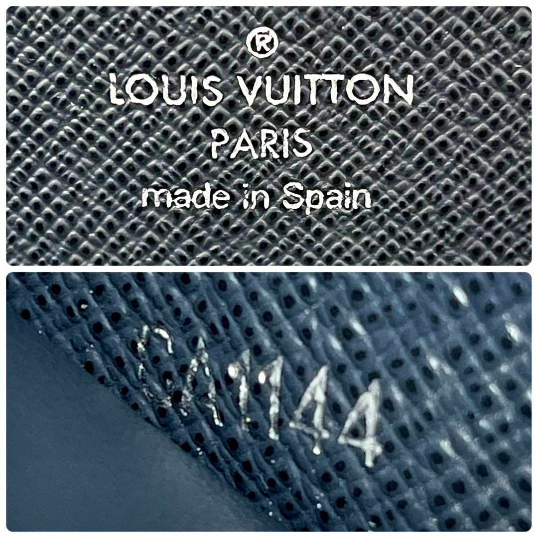LOUIS VUITTON(ルイヴィトン)のルイヴィトン 長財布 紺色 ジッピーオーガナイザー メンズのファッション小物(長財布)の商品写真