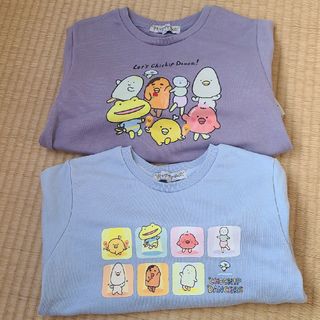 ドウシシャ(ドウシシャ)のチキップダンサーズ　トレーナー　二枚セット(Tシャツ/カットソー)