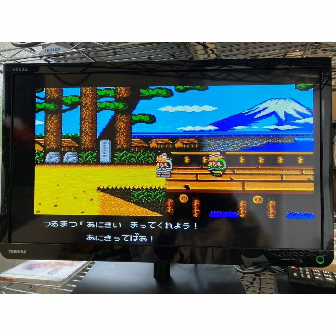 ファミリーコンピュータ(ファミリーコンピュータ)のワルキューレの冒険　くにおくんの時代劇だよ　月風魔伝　ファミコン　FC エンタメ/ホビーのゲームソフト/ゲーム機本体(家庭用ゲームソフト)の商品写真