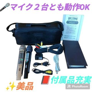 サンヨー(SANYO)の【動作◎/美品】オン・ステージ　お家カラオケ　Z-PK12GT/Z-PKD3(その他)