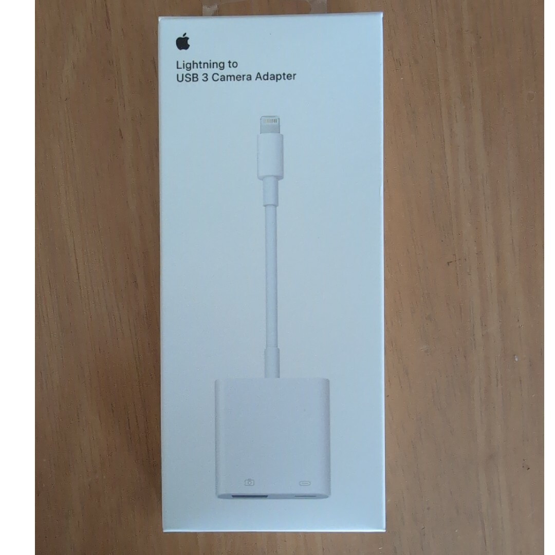 Apple(アップル)のApple Japan(同) Lightning-USB 3カメラアダプタ スマホ/家電/カメラのスマホアクセサリー(その他)の商品写真