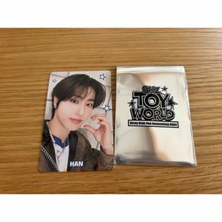 ハン②⭐️StrayKids SKZOO クリアポーチ ペンミ　トレカ付 ハン②⭐️StrayKids SKZOO クリアポーチ ペンミ トレカ付