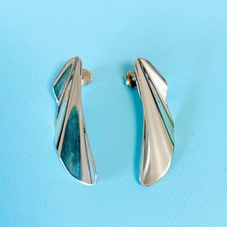 ティファニー(Tiffany & Co.)のティファニー　Tiffany  シルバーイヤリング　羽根　ヴィンテージ(イヤリング)