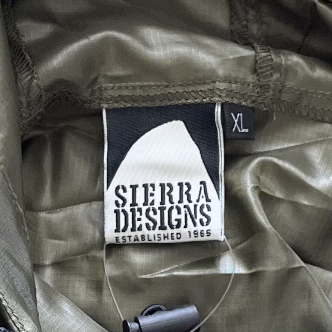 SIERRA DESIGNS(シェラデザイン)のSierraDesigns(USA)リップストップパッカブルパーカ　オリーブ メンズのジャケット/アウター(マウンテンパーカー)の商品写真