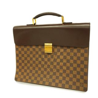 ルイヴィトン(LOUIS VUITTON)の【4ge4807】ルイヴィトン ブリーフケース/ダミエ/アルトナPM/N53315/エベヌ【中古】メンズ/レディース/ユニセックス(ビジネスバッグ)