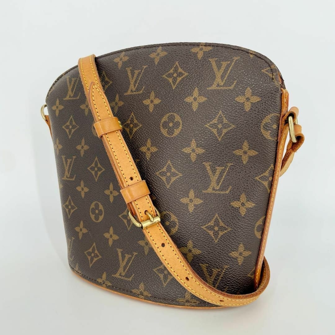 LOUIS VUITTON(ルイヴィトン)のルイヴィトン ドルーオ ショルダーバッグ モノグラム 斜めがけ 美品8234 レディースのバッグ(ショルダーバッグ)の商品写真