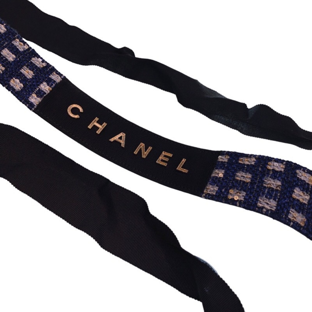 CHANEL(シャネル)の　シャネル CHANEL スパンコールツイードワンピース P55987 ポリエステル レディース ワンピース レディースのワンピース(その他)の商品写真