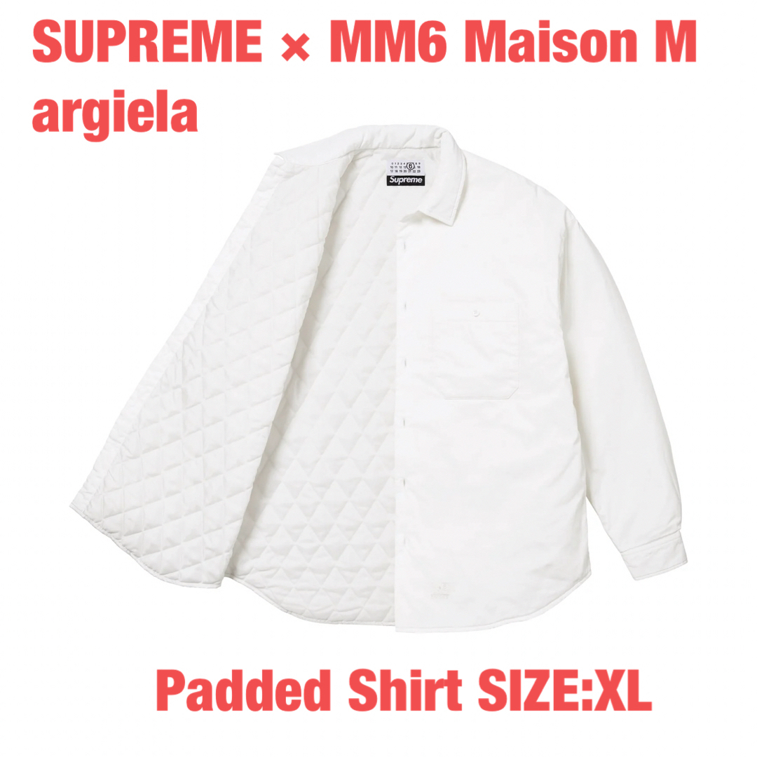 Supreme(シュプリーム)のSupreme MM6 Maison Margiela Padded Shirt メンズのジャケット/アウター(ナイロンジャケット)の商品写真