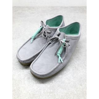 クラークス(Clarks)のCLARKS(クラークス) WALLABEE ワラビー ブーツ グレーコンビ クレープソール 28.0cm 【C1059-007】(ブーツ)