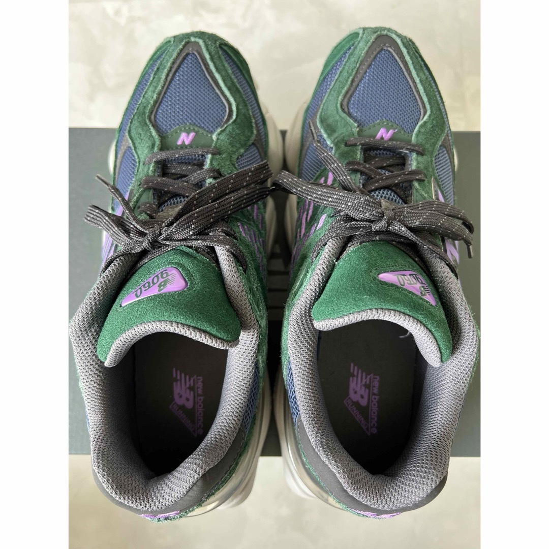New Balance(ニューバランス)のnew balance U9060 GRE 26cm  グリーンパープル メンズの靴/シューズ(スニーカー)の商品写真