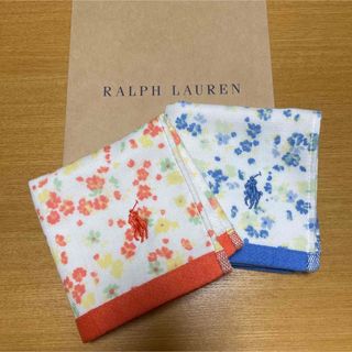 ラルフローレン(Ralph Lauren)の新品未使用　ラルフローレン　ハンドタオル　2枚(ハンカチ)