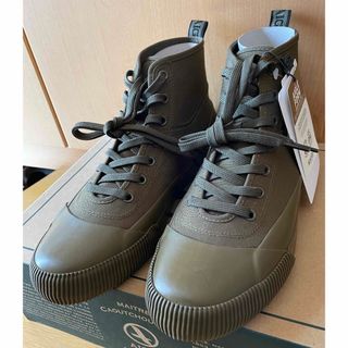 エーグル(AIGLE)の AIGLEスニーカーRUBBER HI M PT【ZOHT 293】カーキ(スニーカー)