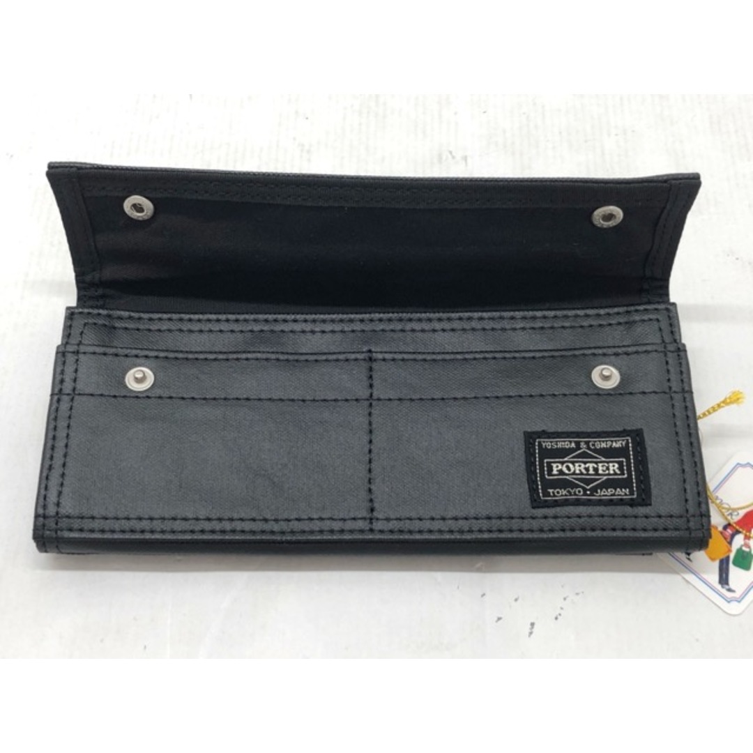 PORTER(ポーター)のPORTER(ポーター) FREE STYLE LONG WALLET フリースタイル ロングウォレット 長財布 ブラック / 707-08226 吉田カバン 【B0393-007】 メンズのファッション小物(長財布)の商品写真