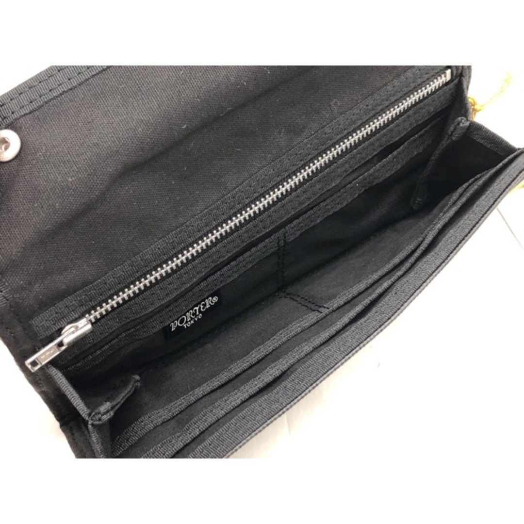 PORTER(ポーター)のPORTER(ポーター) FREE STYLE LONG WALLET フリースタイル ロングウォレット 長財布 ブラック / 707-08226 吉田カバン 【B0393-007】 メンズのファッション小物(長財布)の商品写真