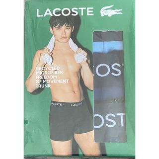 ラコステ(LACOSTE)の新品未使用　ラコステ アンダーウェア　M 　3パック　ボクサーパンツ(ボクサーパンツ)