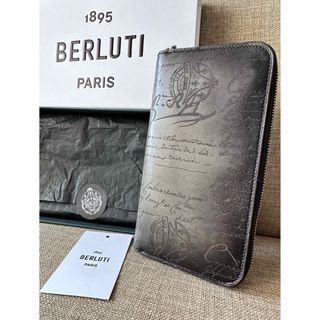 Berluti - 定価19,5万 ベルルッティ イタウバ 長財布 エレファントグレー 希少 最新型