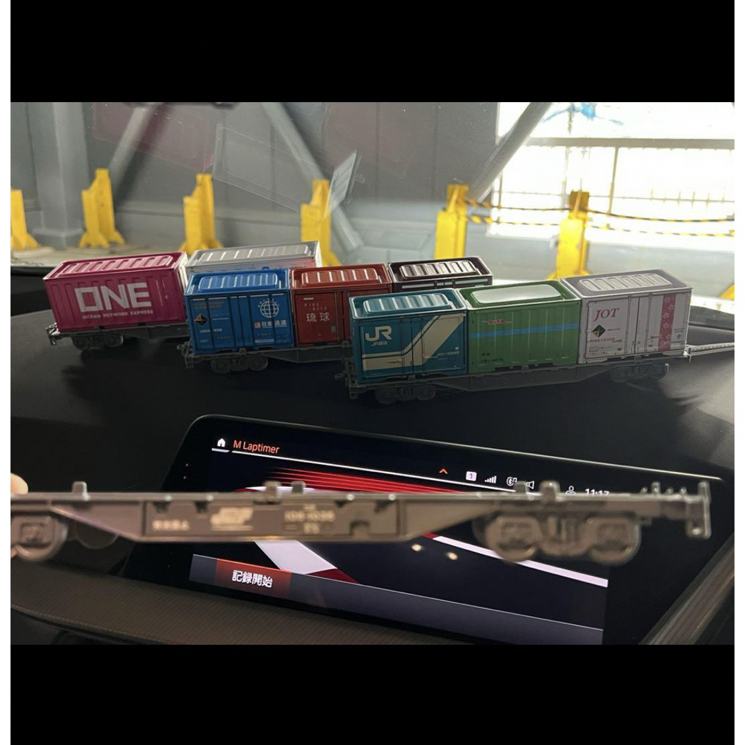 コキ106形式　貨物列車　列車台車のみ エンタメ/ホビーのおもちゃ/ぬいぐるみ(鉄道模型)の商品写真