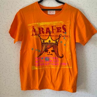 アラシ(嵐)のアラフェス  Tシャツ　2012年(アイドルグッズ)