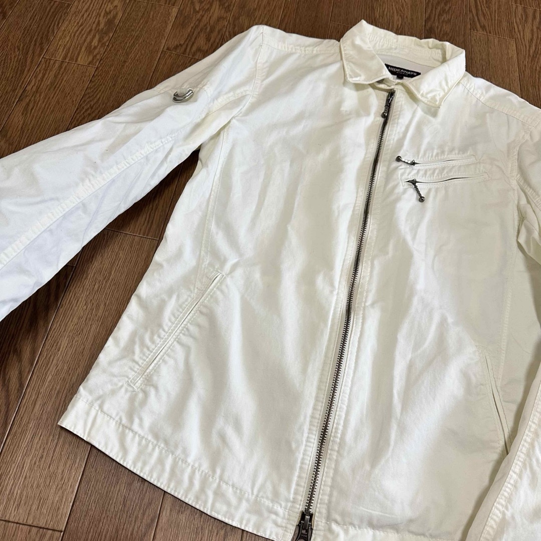 HIDEWAYS ジャケット　48 ホワイト レディースのジャケット/アウター(その他)の商品写真