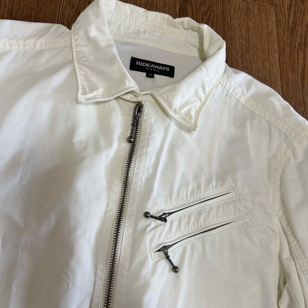 HIDEWAYS ジャケット　48 ホワイト レディースのジャケット/アウター(その他)の商品写真
