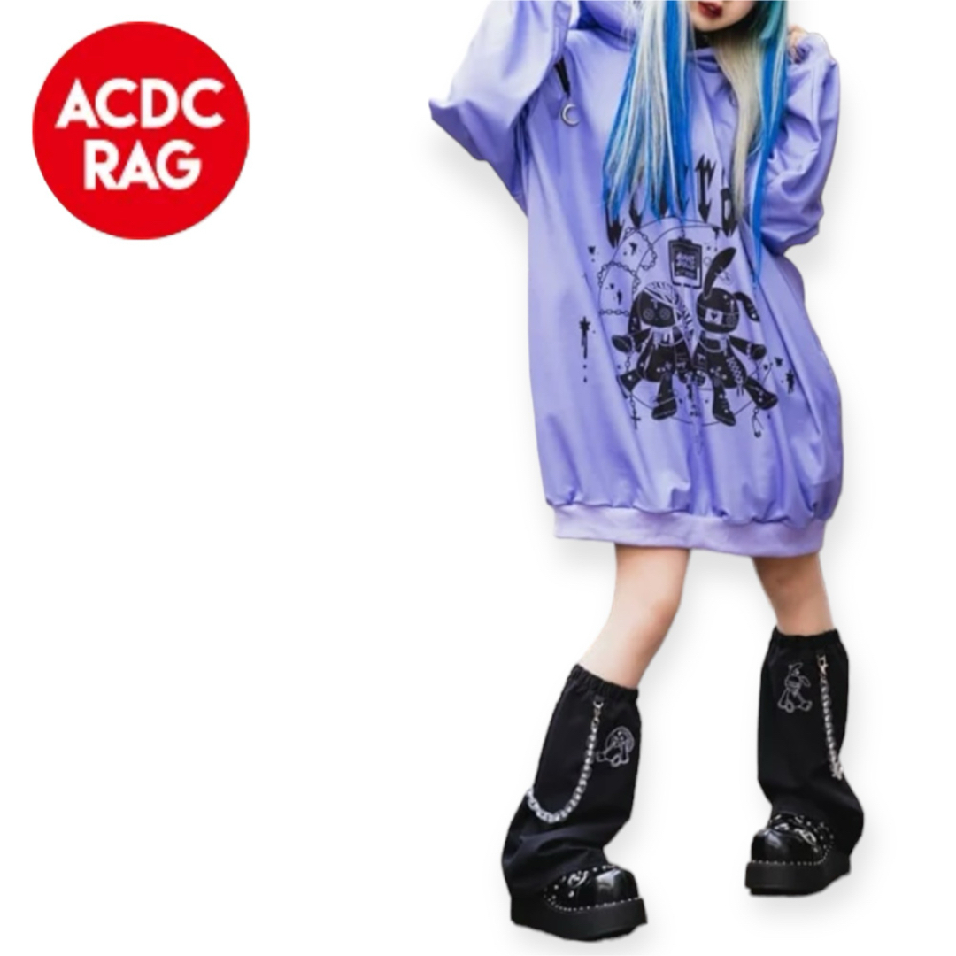 ACDC RAG(エーシーディーシーラグ)の病みかわうさぎの妖しい世界観♪ パーカー  原宿 ACDCRAG レディースのトップス(パーカー)の商品写真