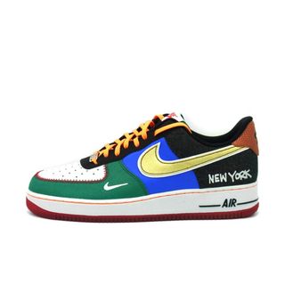 ナイキ(NIKE)のナイキ NIKE ■ 【 AIR FORCE 1 What The NYC City of Athletes CT3610 100 】 エア フォース １ ワット ザ ニューヨーク シティ シティ オブ アスリート スニーカー s2797(スニーカー)