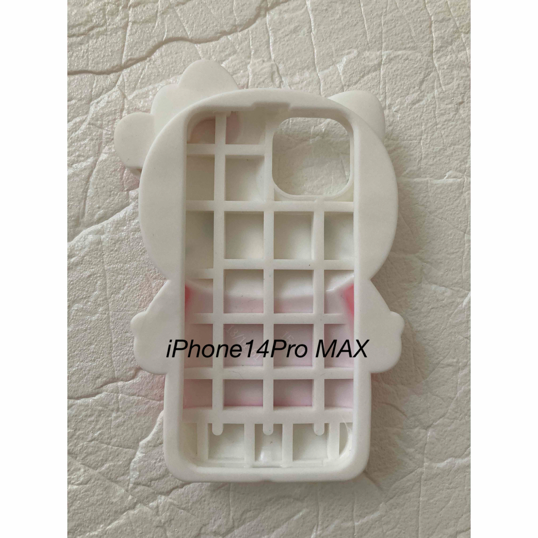 【新品未使用】ハローキティiPhone14pro MAXケース スマホ/家電/カメラのスマホアクセサリー(iPhoneケース)の商品写真