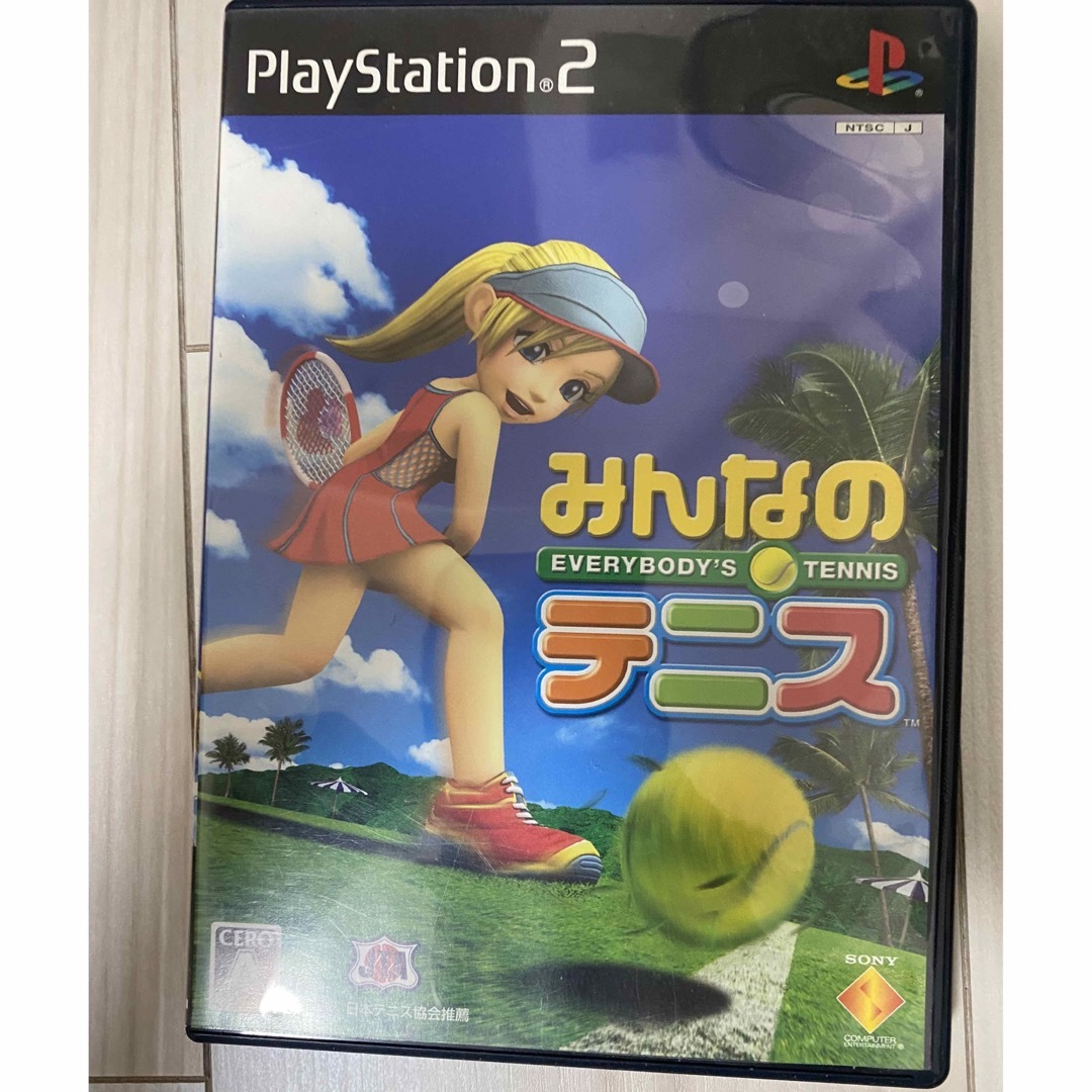 PlayStation2(プレイステーション2)のみんなのテニス　PlayStation2 エンタメ/ホビーのゲームソフト/ゲーム機本体(家庭用ゲームソフト)の商品写真