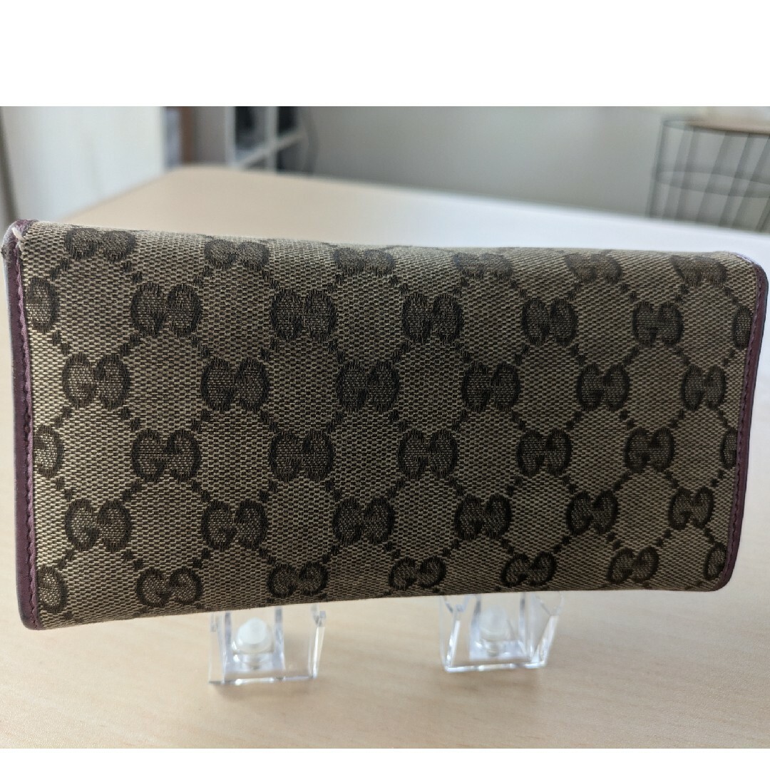 Gucci(グッチ)のグッチ財布　グッチ長財布　グッチキャンバス　グッチハート　GUCCI メンズのファッション小物(長財布)の商品写真