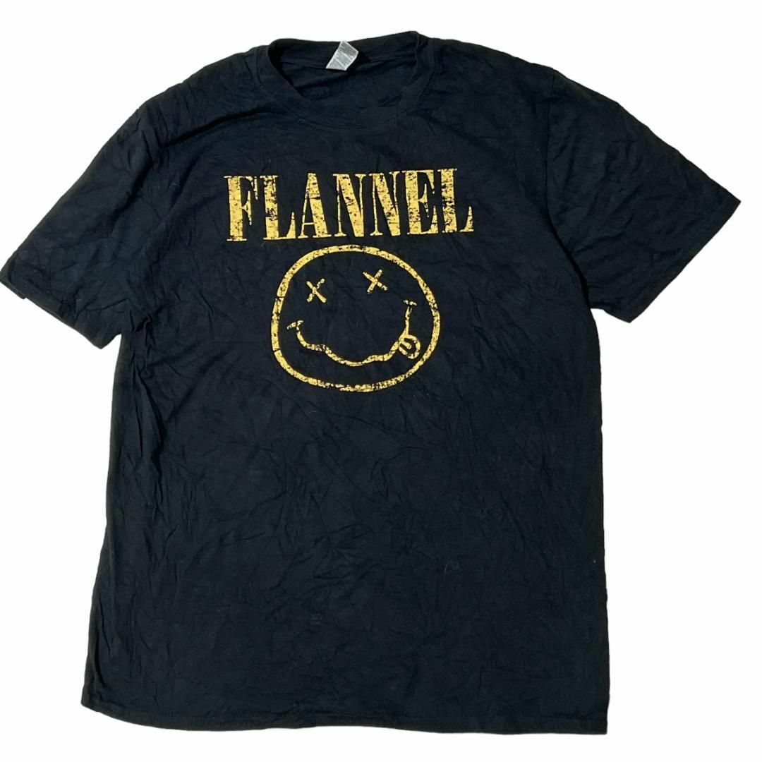 MUSIC TEE(ミュージックティー)のALSTYLE 半袖Tシャツ FLANNEL ニコちゃん w58 メンズのトップス(Tシャツ/カットソー(半袖/袖なし))の商品写真