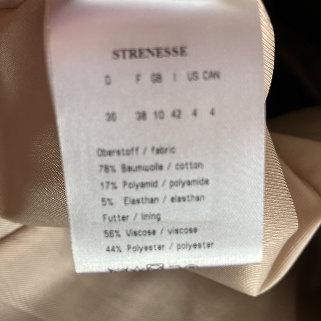 【STRENESSE】スプリングコート　トレンチコート レディースのジャケット/アウター(スプリングコート)の商品写真