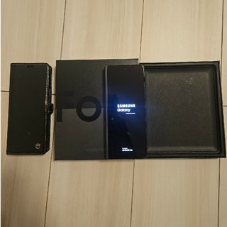 ギャラクシー(Galaxy)のSamsung Galaxy Z Fold4 256GB ファントムブラック(スマートフォン本体)