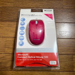 マイクロソフト(Microsoft)のMicrosoft COMPACT OPTICAL MOUSE 500 BP(PC周辺機器)