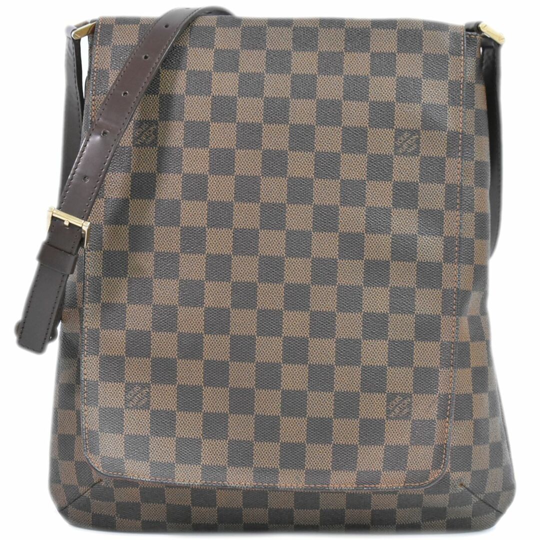 LOUIS VUITTON(ルイヴィトン)の本物 ルイヴィトン LOUIS VUITTON LV ミュゼット ダミエエベヌ ショルダーバッグ ポシェット ブラウン N51302 Musette ビトン バッグ 中古 レディースのバッグ(ショルダーバッグ)の商品写真