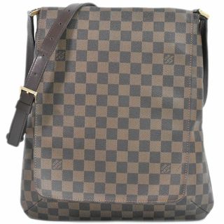 ルイヴィトン(LOUIS VUITTON)の本物 ルイヴィトン LOUIS VUITTON LV ミュゼット ダミエエベヌ ショルダーバッグ ポシェット ブラウン N51302 Musette ビトン バッグ 中古(ショルダーバッグ)