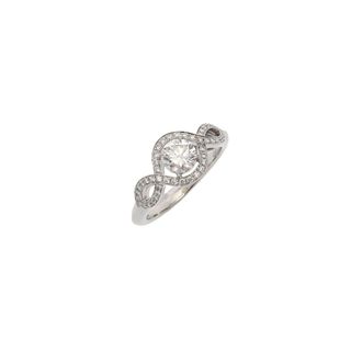 ハリーウィンストン(HARRY WINSTON)のハリーウィンストン  リリークラスター エンゲージ ダイヤ0.54ct F(リング(指輪))