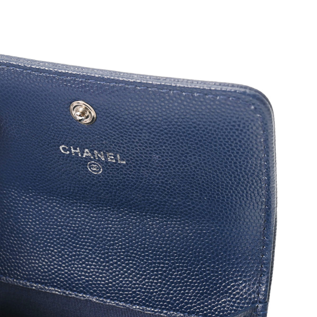 CHANEL(シャネル)のシャネル   コインケース 青 レディースのファッション小物(コインケース)の商品写真