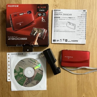 フジフイルム(富士フイルム)のFUJIFILM FinePix Z FINEPIX Z900EXR RED(コンパクトデジタルカメラ)