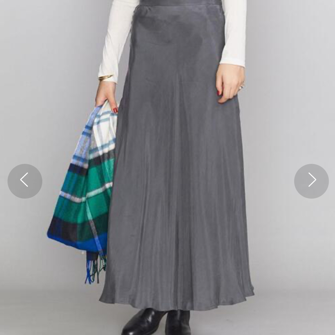 BEAUTY&YOUTH UNITED ARROWS(ビューティアンドユースユナイテッドアローズ)のヴィンテージライクマーメードフレアマキシスカート  レディースのスカート(ロングスカート)の商品写真