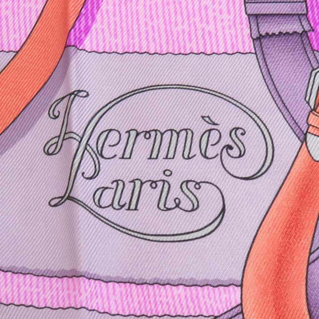 Hermes(エルメス)のエルメス HERMES スカーフ マキシツイリー シルク パープル/マルチカラー レディース 送料無料【中古】 e58436f レディースのファッション小物(バンダナ/スカーフ)の商品写真