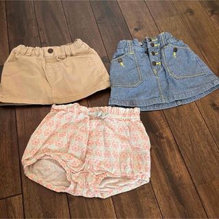 【最終価格】パンツ スカート セット 子供服 80 90 babygap ベビー(その他)