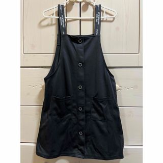 シマムラ(しまむら)の【美品】オーバーオールワンピース(ワンピース)