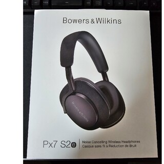 バウワースアンドウィルキンス(Bowers & Wilkins)のBowers&Wilkins PX7 S2E BLACK ほぼ新品(ヘッドフォン/イヤフォン)