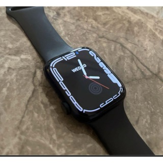 アップルウォッチ(Apple Watch)の最終値下げ　Apple Watch series7 GPSモデル 45mm(腕時計(デジタル))