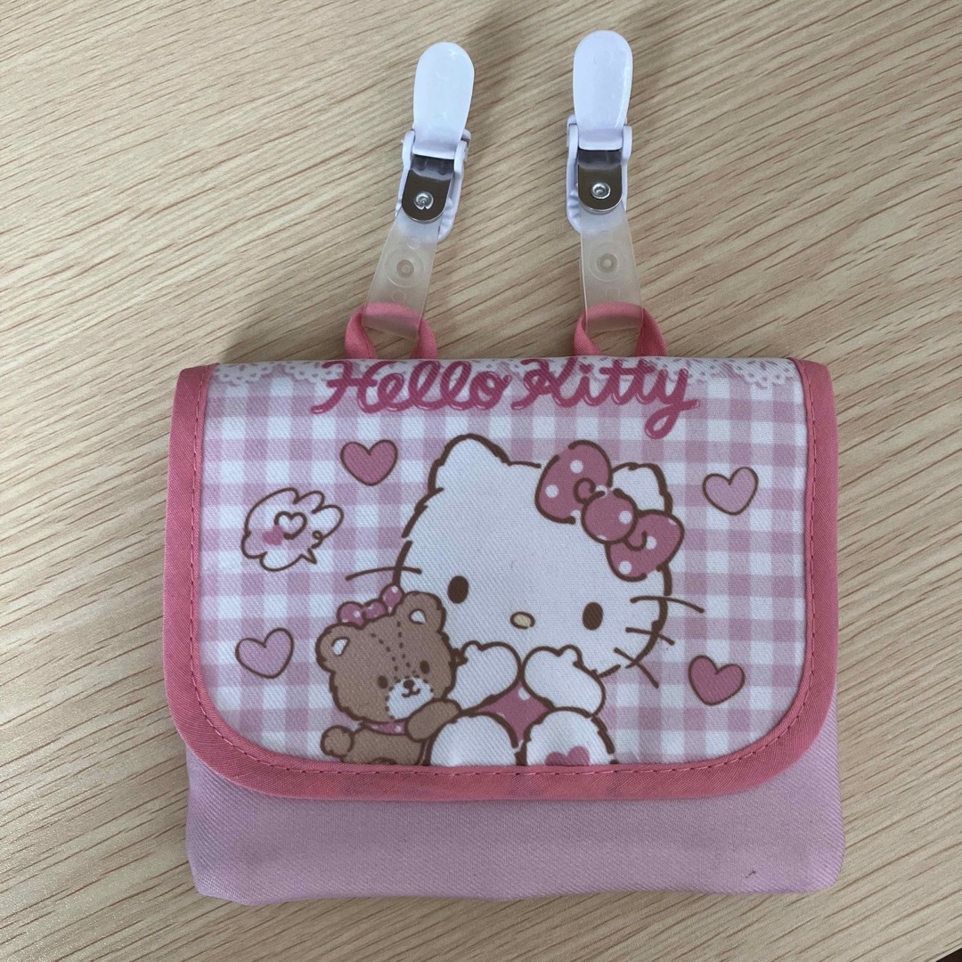 キティ　外付けポケット キッズ/ベビー/マタニティのこども用ファッション小物(その他)の商品写真