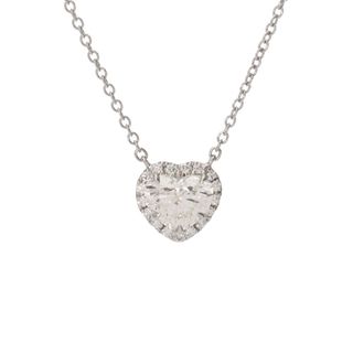 ティファニー(Tiffany & Co.)のティファニー  ソレストネックレス ハートシェイプダイヤ 0.85ct I(ネックレス)