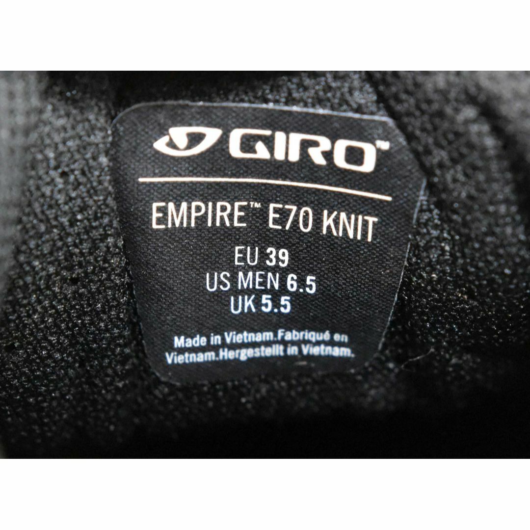 GIRO(ジロ)のGIRO★ジロ Empire E70 Knit シューズ size:EUR/39 スポーツ/アウトドアの自転車(ウエア)の商品写真