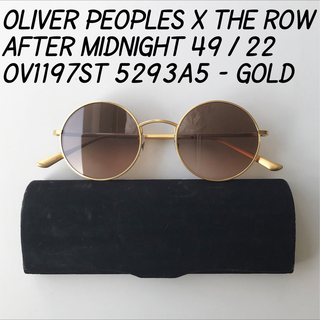 Oliver Peoples - 廃盤希少 オリバーピープルズ x ザロウ After Midnight gold