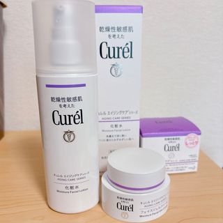 キュレル(Curel)の中古品　キュレル　エイジングケア　化粧水・ジェルクリームセット(化粧水/ローション)